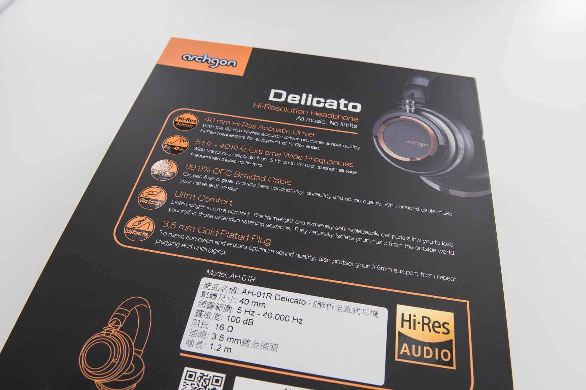 Archgon AH-01R Delicato 設計精緻大單體耳罩耳機-TechTeller (科技說)