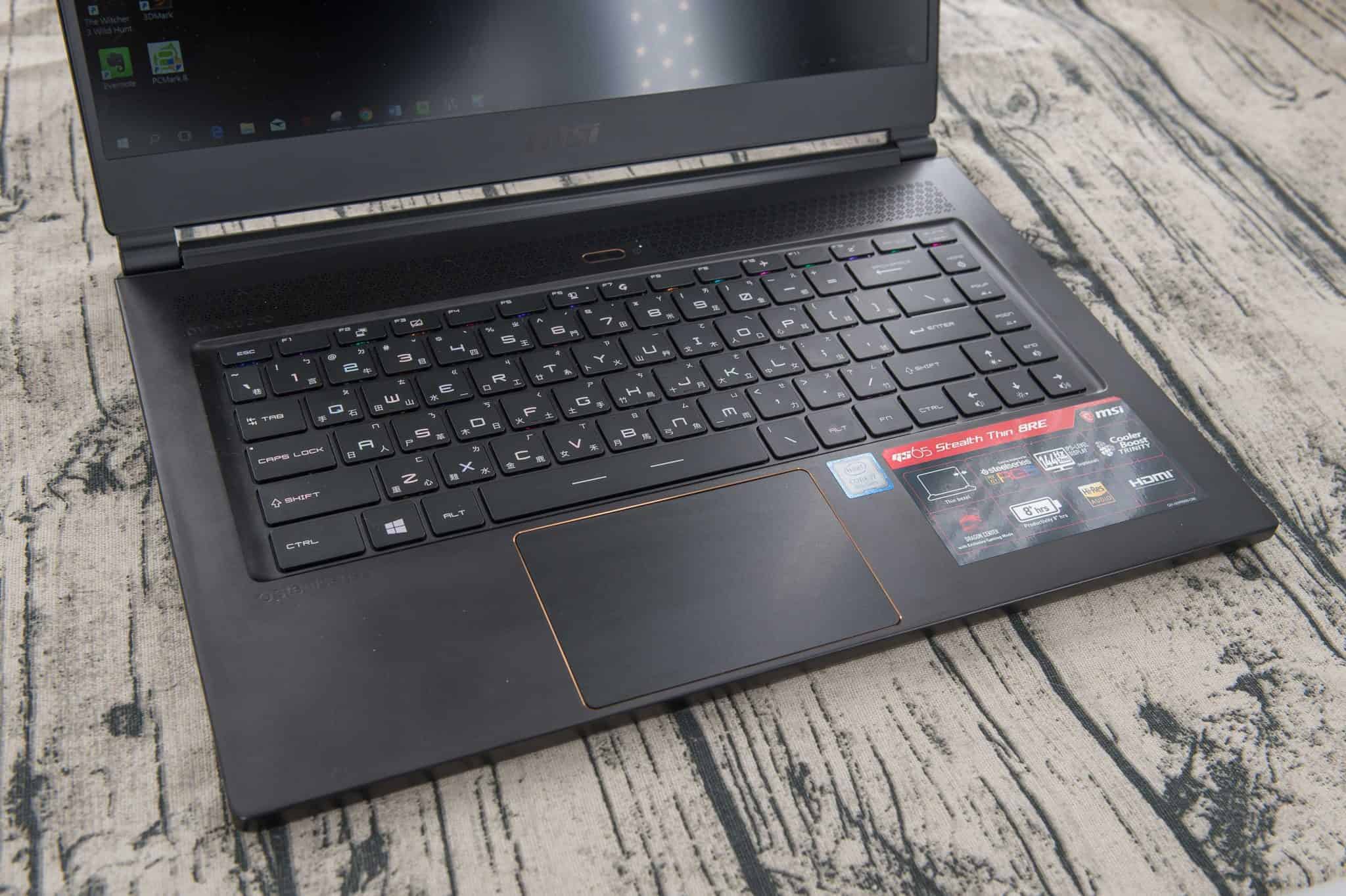 GS65 8RE Stealth Thin 開箱評測 - MSI最好的高效能輕薄筆電-TechTeller (科技說)