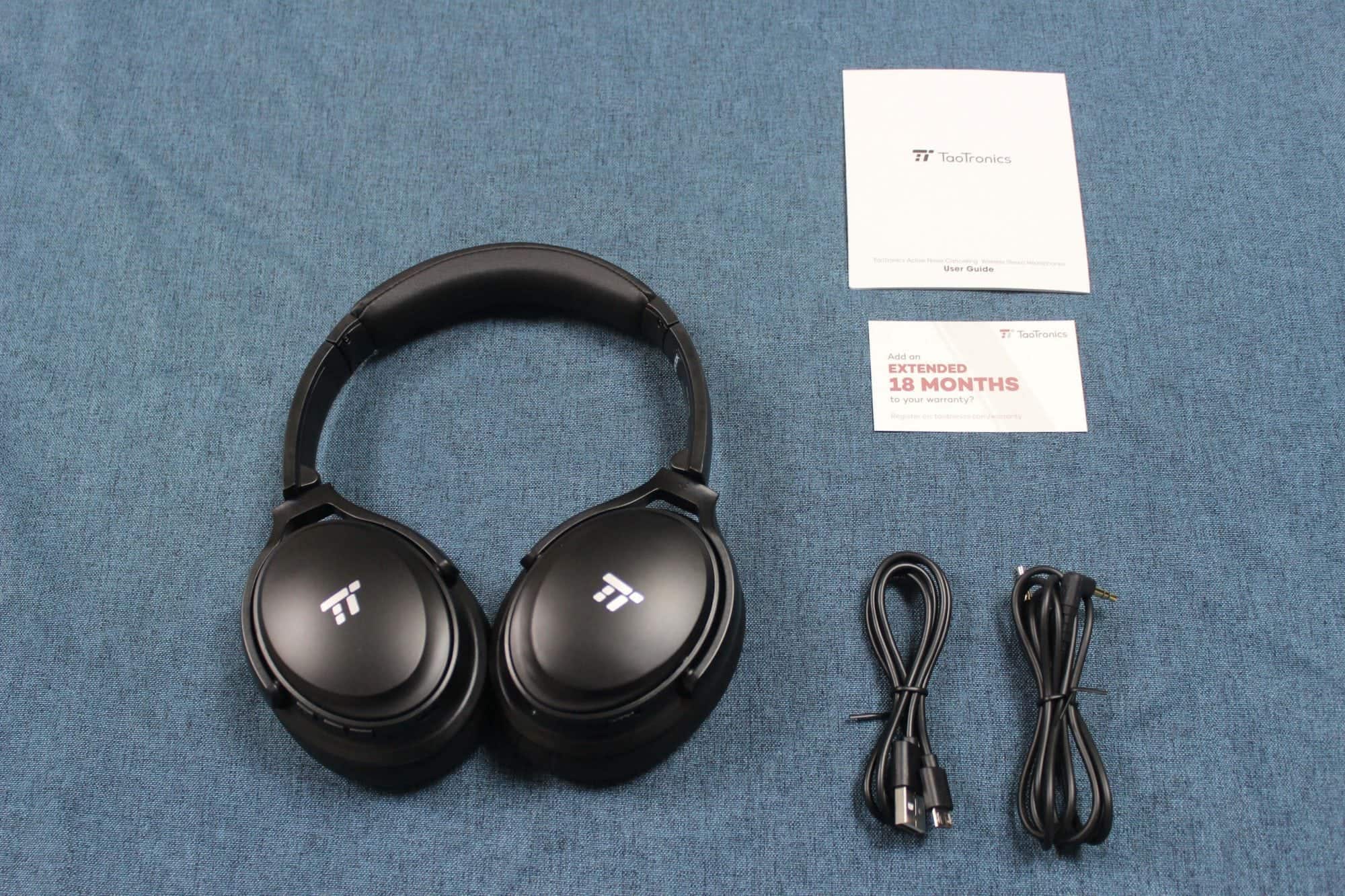 Taotronics TT-BH22內附配件