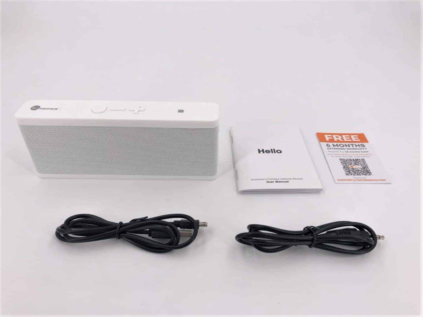 TaoTronics TT-SK09 防水藍芽喇叭 內容物