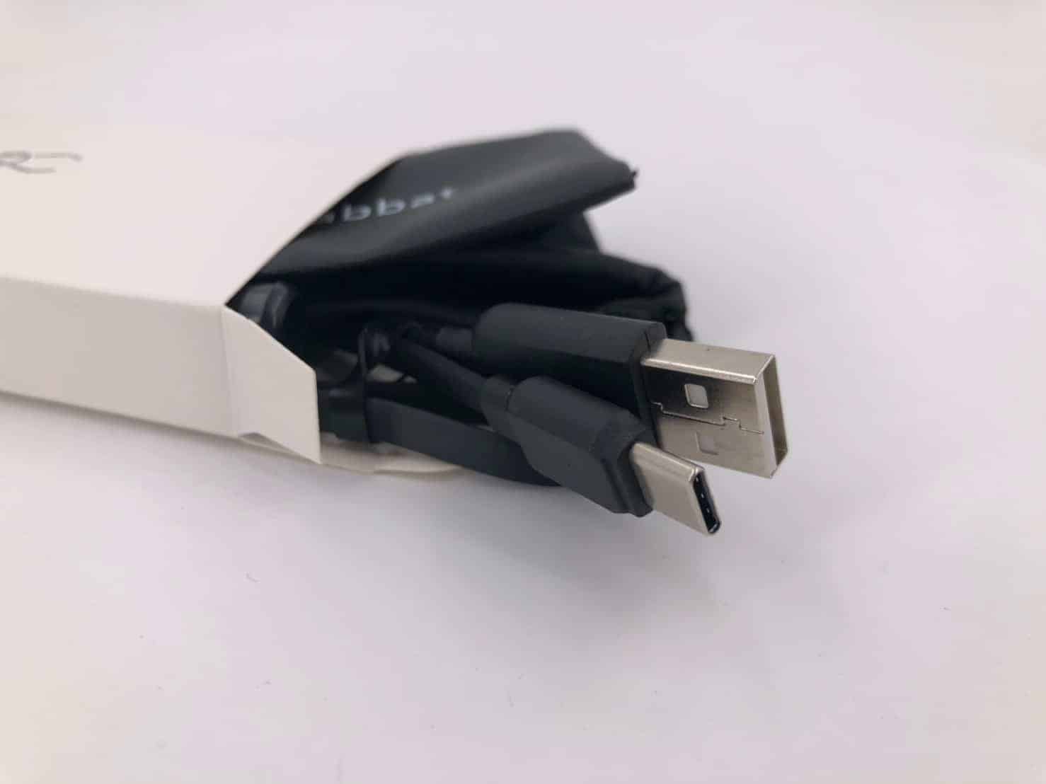 Sabbat E12真無線耳機 - 2019真無線藍芽耳機推薦 - TYPE C充電線